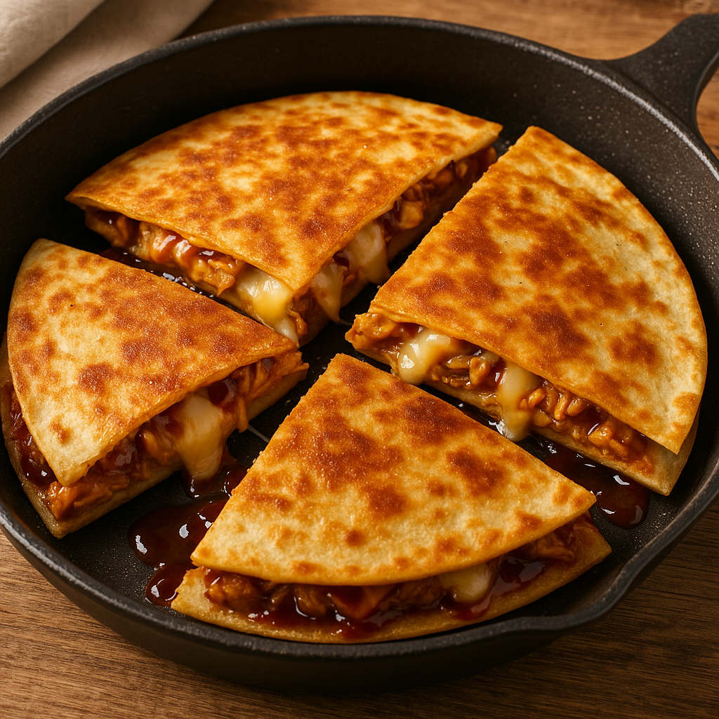 bbq chicken quesadilla