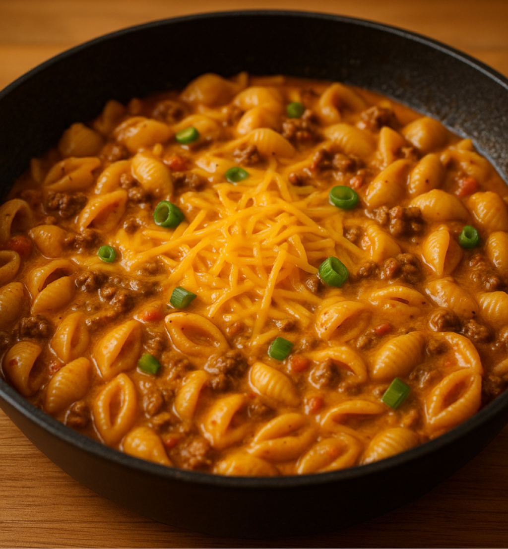 cheesy taco pasta 2
